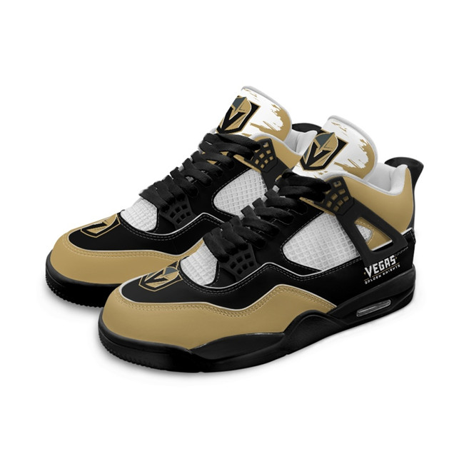 Women's Vegas Golden Knights Running weapon Air Jordan 4 Shoes 001