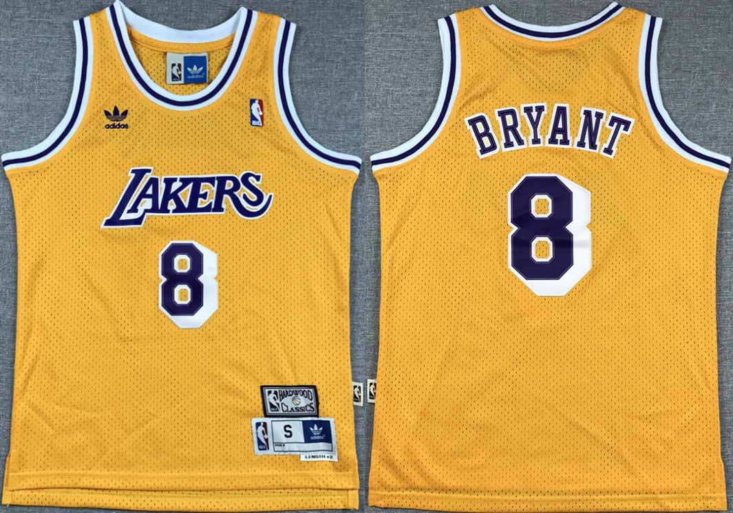 Men's Los Angeles Lakers Custom Yellow Stitched Basketball Jersey