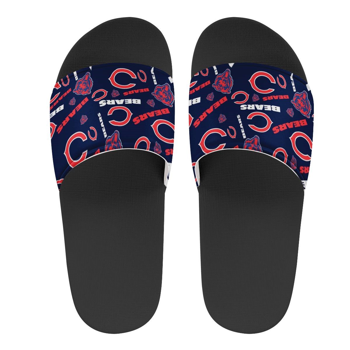 Youth Chicago Bears Flip Flops 002