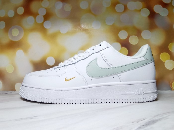 Men's Air Force 1 Low White/Grey Shoes 0221