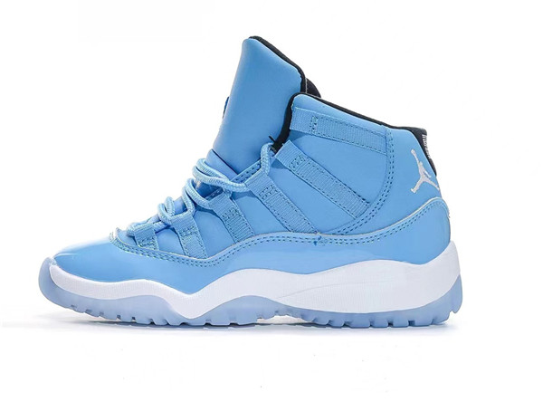 Youth Running Weapon Air Jordan 11 Blue Shoes 006