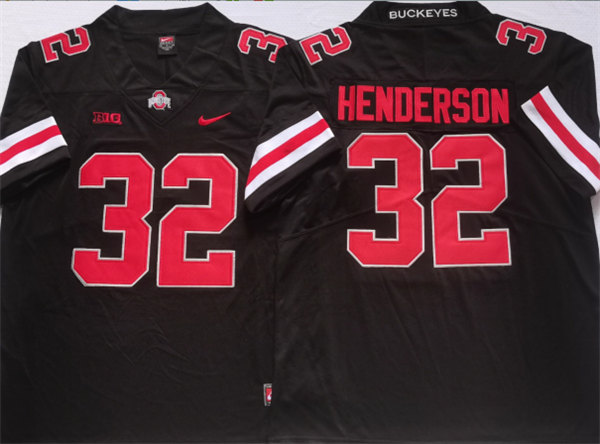 Youth LSU Tigers #32 HENDERSON Black Stitched Jersey