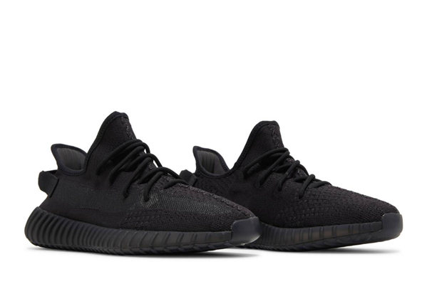 Men's Running Weapon Yeezy Boost 350 V2 Black Shoes 0103