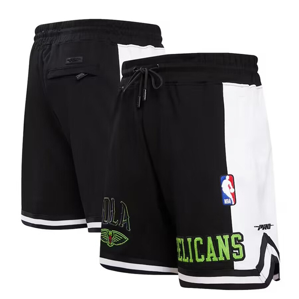 Men's New Orleans Pelicans Black 2023/24 City Edition DK Shorts(Run Small)