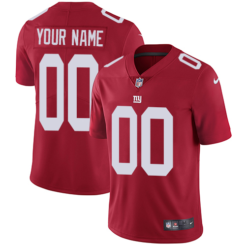 Youth New York Giants ACTIVE PLAYER Custom Red Vapor Untouchable Limited Stitched NFL Jersey