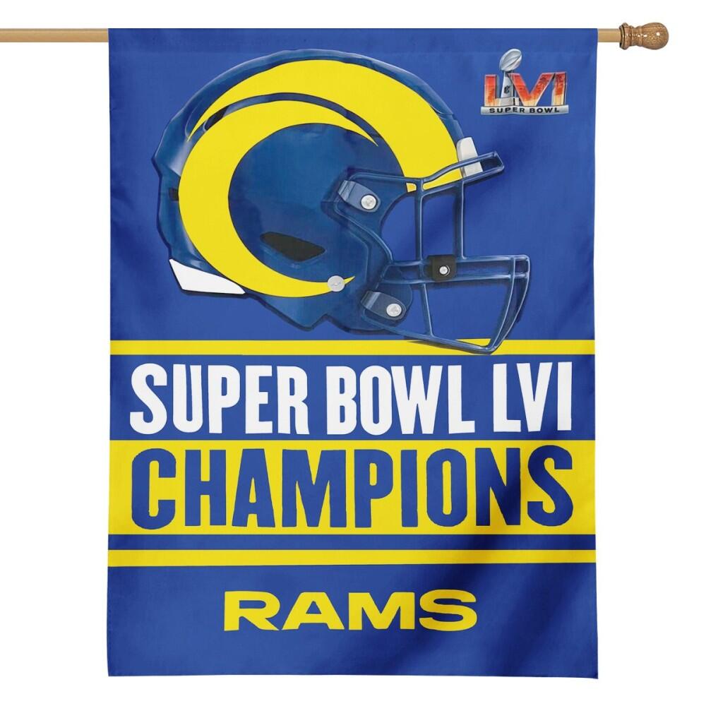Los Angeles Rams Double-Sided Garden Flag 002