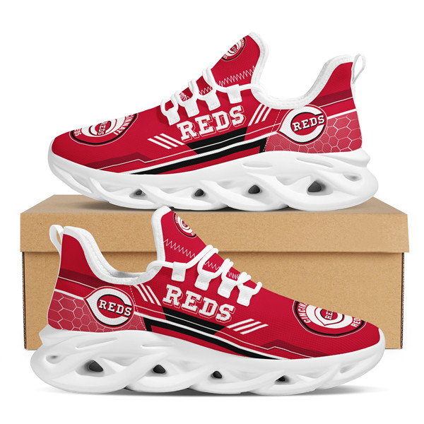 Women's Cincinnati Reds Flex Control Sneakers 004