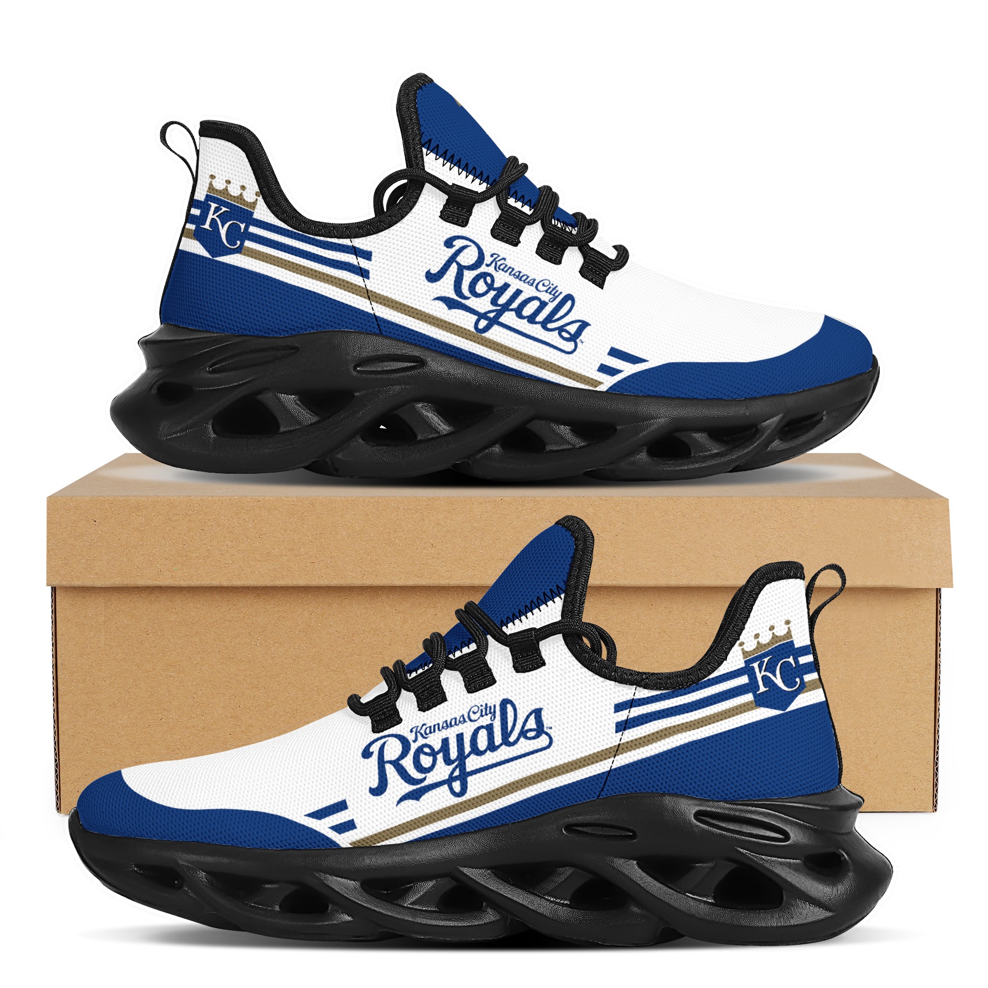 Women's Kansas City Royals Flex Control Sneakers 001
