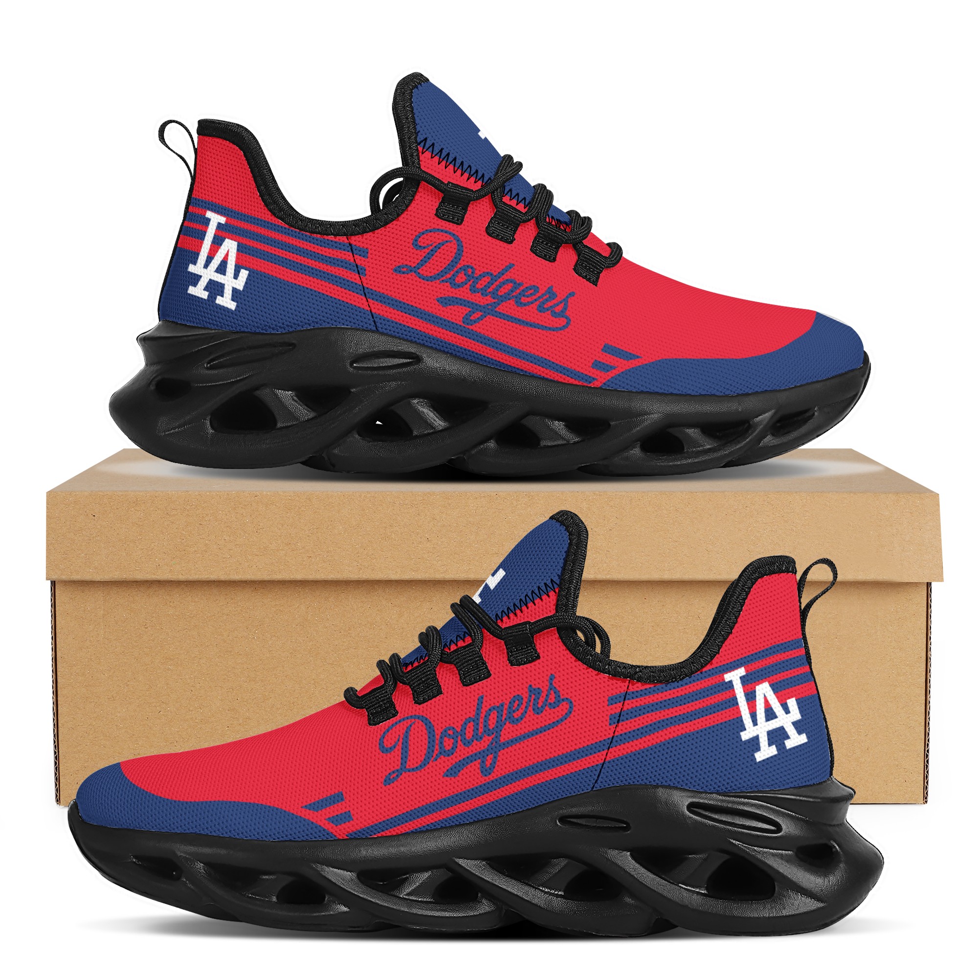 Women's Los Angeles Dodgers Flex Control Sneakers 001