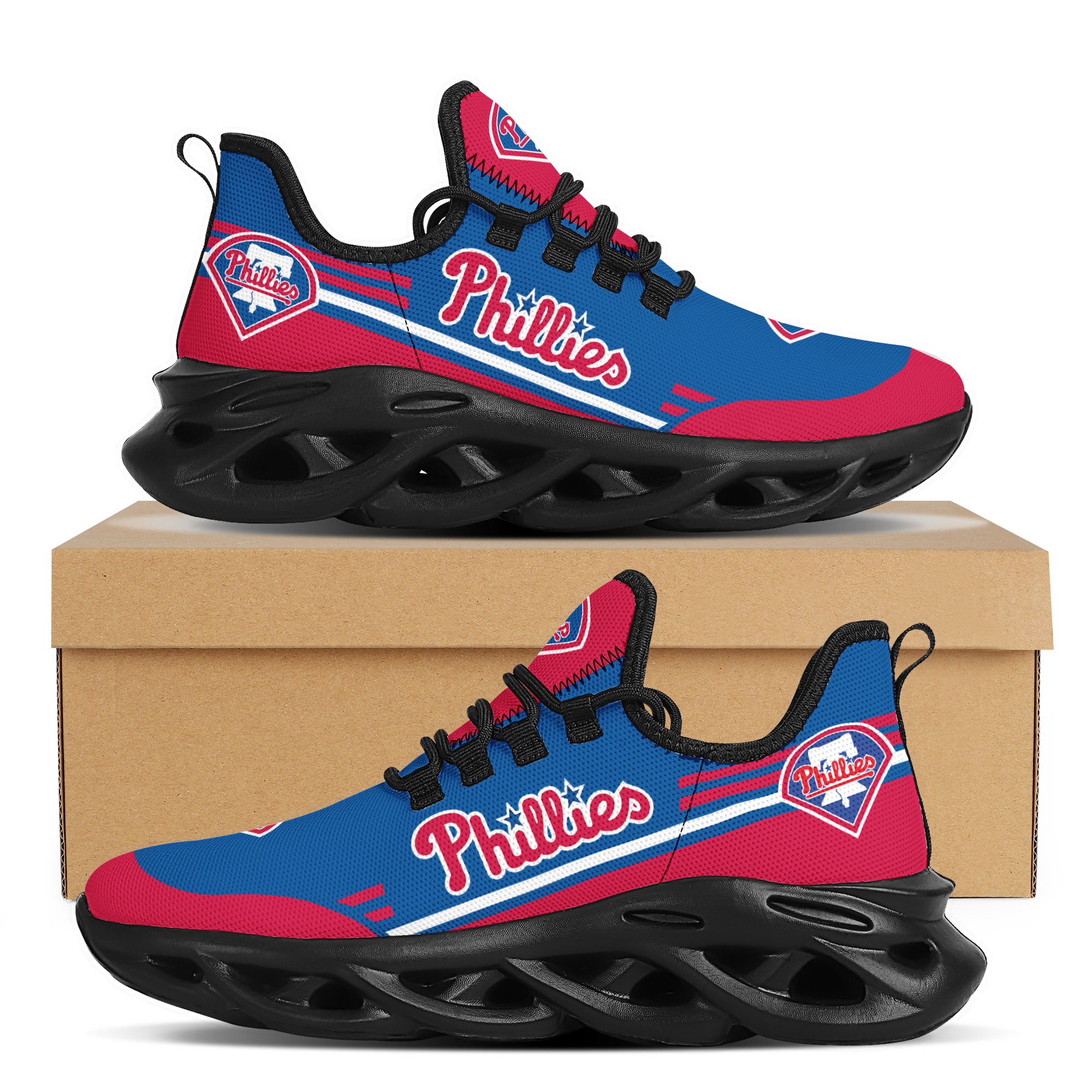 Men's Philadelphia Phillies Flex Control Sneakers 001