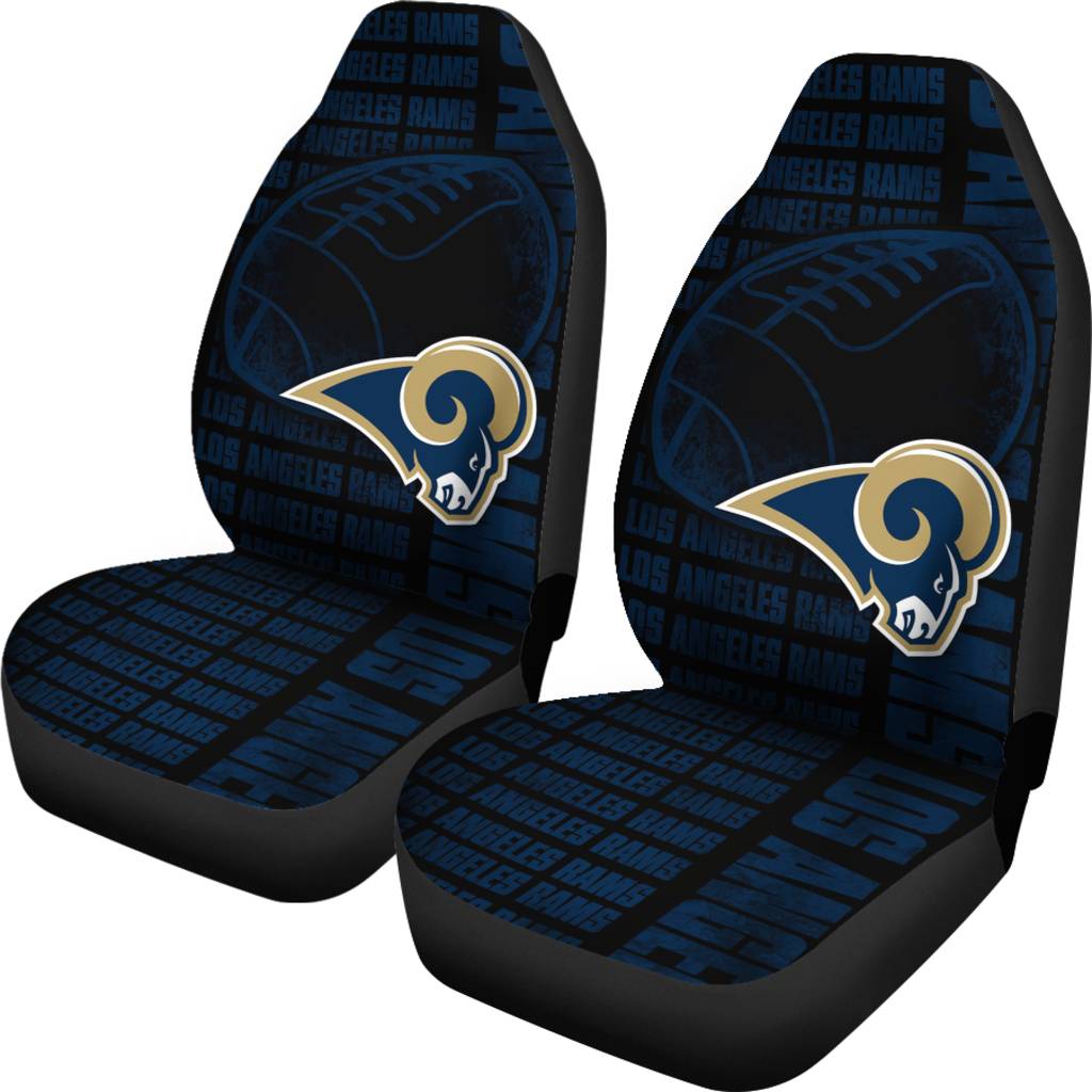 Los Angeles Rams New Fashion Fantastic Car Seat Covers 002(Pls Check Description For Details)