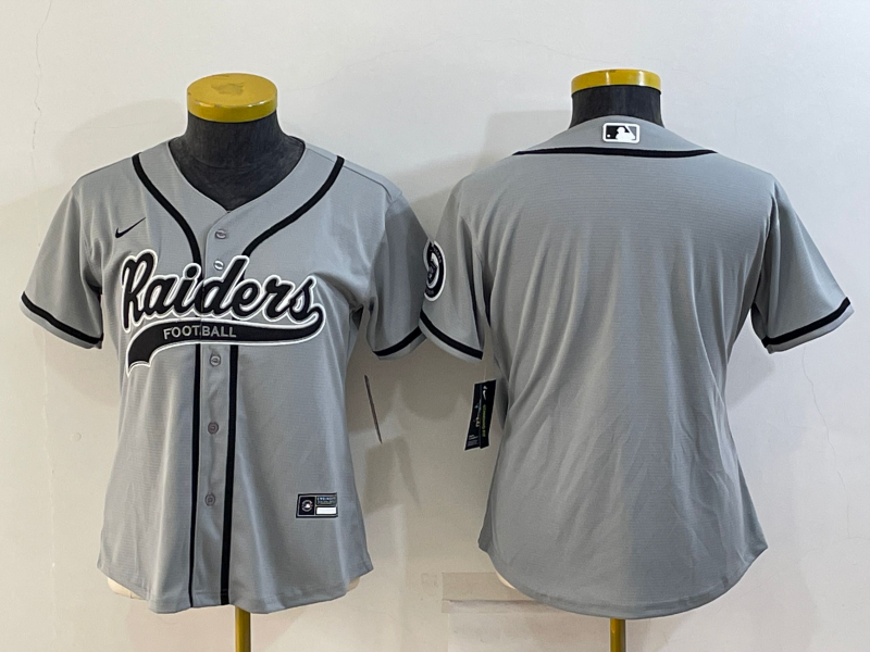 Youth Las Vegas Raiders Blank Grey With Patch Cool Base Stitched Baseball Jersey Youth Las Vegas Raiders Blank Grey With Patch Cool Base Stitched Baseball Jersey