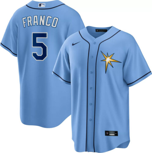 Men's Tampa Bay Rays ACTIVE PLAYER Custom 2023 Blue Flex Base Stitched Baseball Jersey