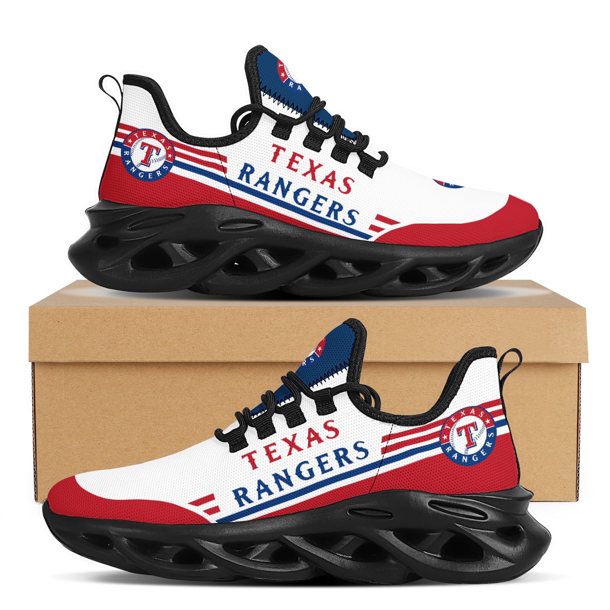 Men's Texas Rangers Flex Control Sneakers 001