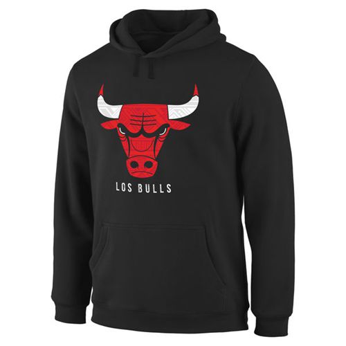 Chicago Bulls Noches Enebea Pullover Hoodie Black