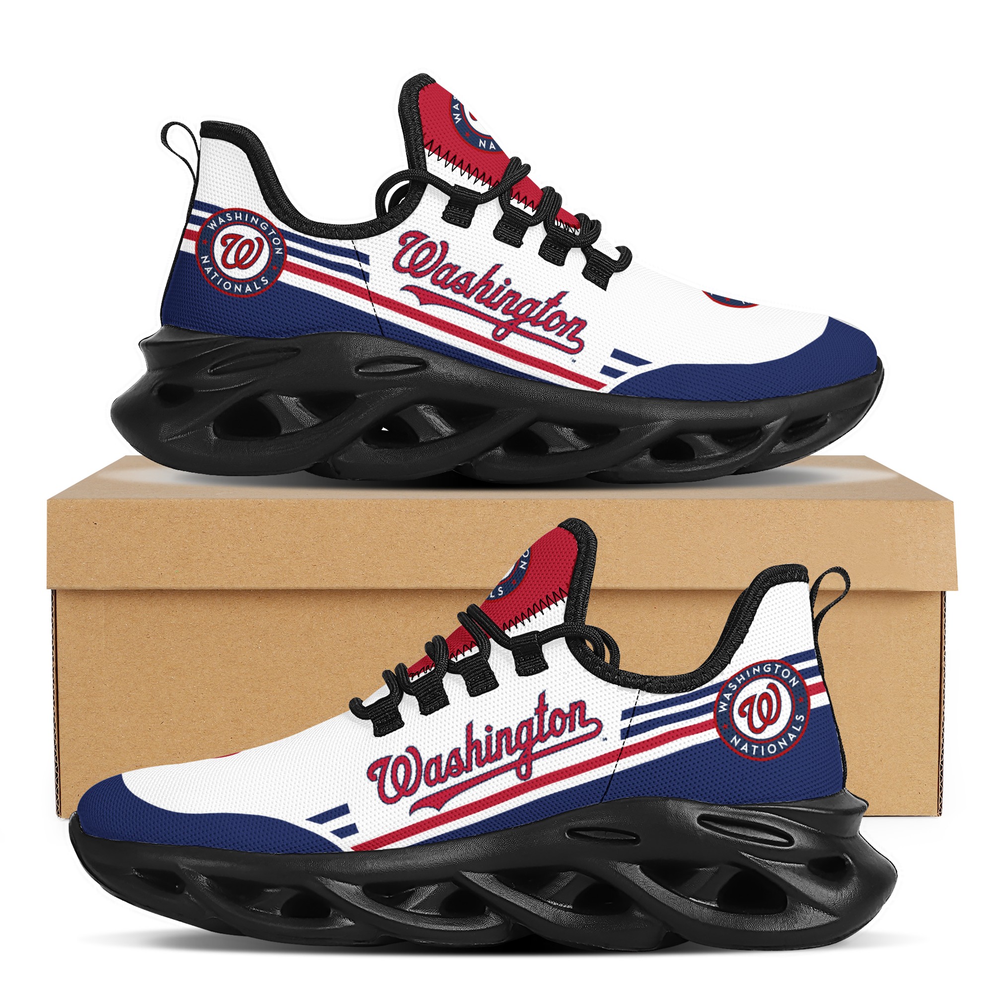 Men's Washington Nationals Flex Control Sneakers 001