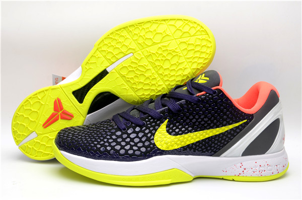 Men's Running Weapon Kobe 6 Black/Yellow Shoes 069 Men's Running Weapon Kobe 6 Black/Yellow Shoes 069